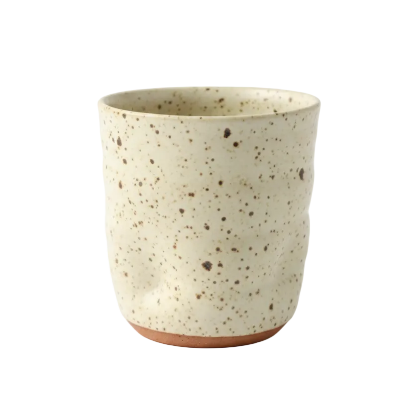Small Pottery Cup (White)